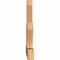 Ekena Millwork Saratoga Timber Gable Bracket, Western Red Cedar, 60"W x 35"H x 3 1/2"D x 5 1/2"F, 14/12 Pitch GBW060X35X0406SAR00SWR - alternate 3